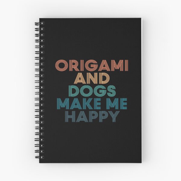 Item preview, Origami And Dogs Make Me Happy- Gift for Origami & Dogs Fans designed and sold by kindxinn.
