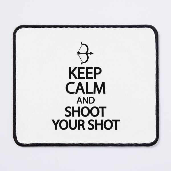 Item preview, Keep calm and shoot your shot designed and sold by Colorfulandfun.