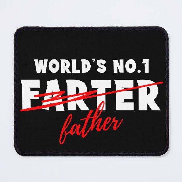 Item preview, World's No.1 Farter father funny fathers day designed and sold by wewmeprints.