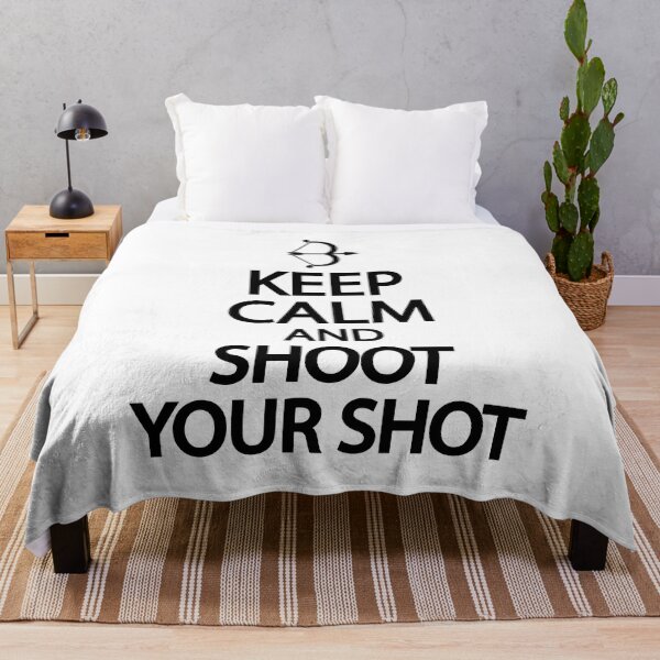 Item preview, Keep calm and shoot your shot designed and sold by Colorfulandfun.
