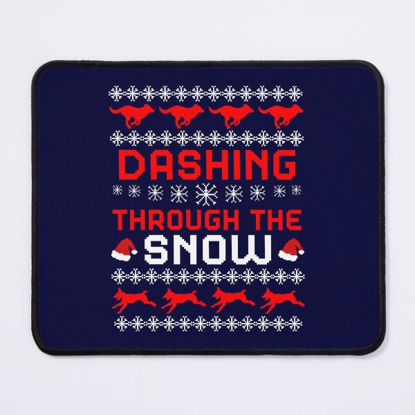 Item preview, Dashing Through the Snow, Christmas Dog Pattern designed and sold by ACC .