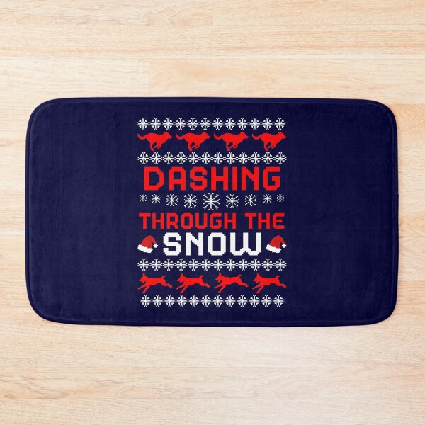 Item preview, Dashing Through the Snow, Christmas Dog Pattern designed and sold by ACC .