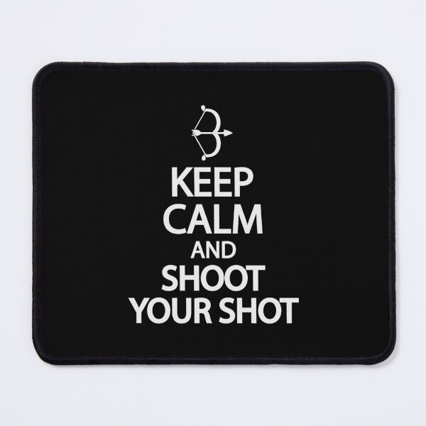 Item preview, Keep calm and shoot your shot designed and sold by Colorfulandfun.