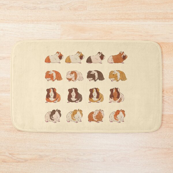 Item preview, Guinea pig collection - funny gift designed and sold by Paperfly Studio.