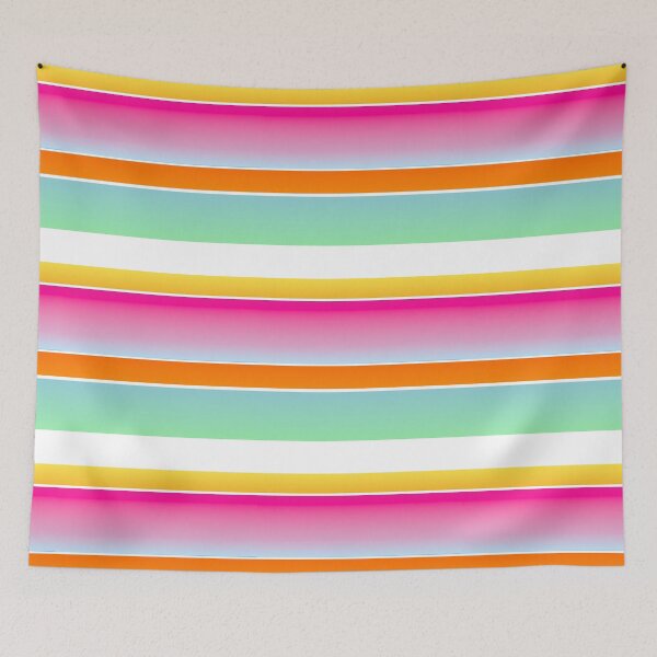 Item preview, Multicolored horizontal striped designed and sold by lausn.