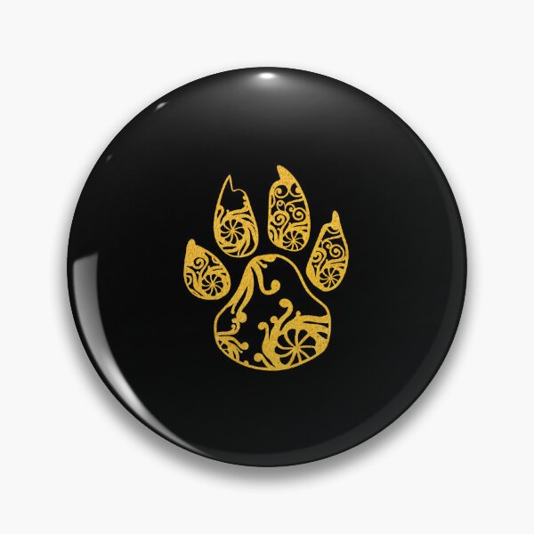 Item preview, Paw Dog dogpaw Papercut Mandala Art designed and sold by hign.