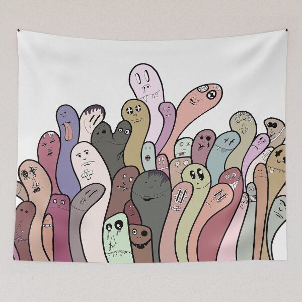 Item preview, Mooniez - Street Art Characters "2" - Funny character design illustrations. designed and sold by Boogosh.
