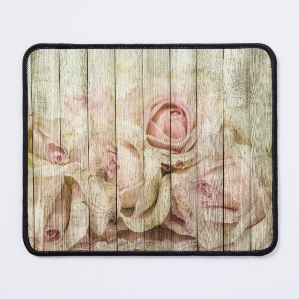 Item preview, Shabby Chic Country Floral Rose Wood designed and sold by livianasgifts.