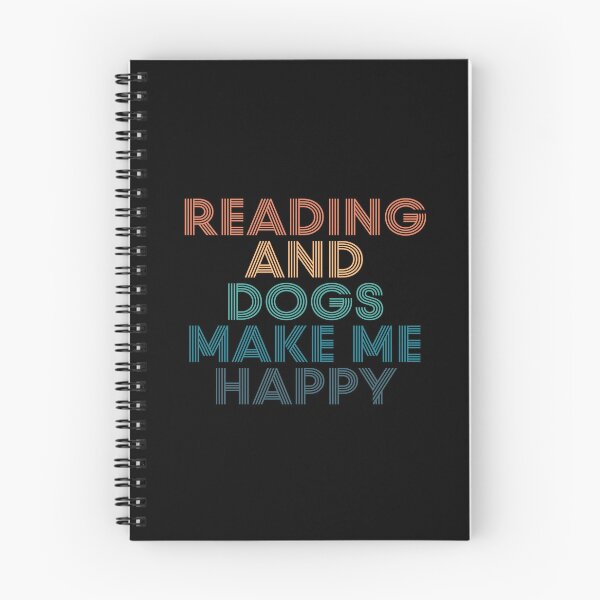 Item preview, Reading And Dogs Make Me Happy- Gift for Reading & Dogs Fans designed and sold by kindxinn.