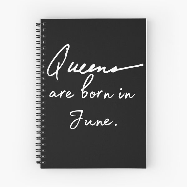 Item preview, Vintage Queens are born in June Stylish Typography  designed and sold by garniturex.