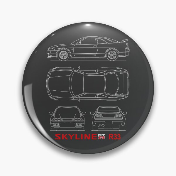 Item preview, Skyline R33 Blueprint designed and sold by rogue-design.