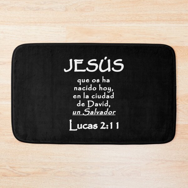 Item preview, Luke 2:11 Jesus Saviour Spanish Bible Verse designed and sold by NombresDeJesus.