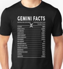 Gemini Facts Unisex T-Shirt