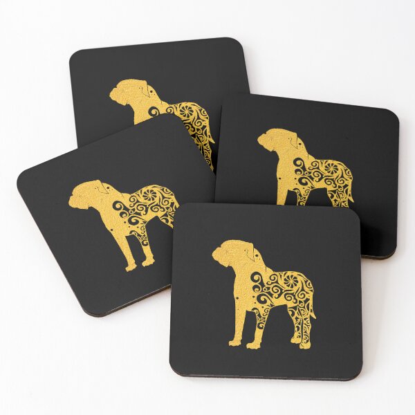 Item preview, french mastiff Dog Papercut Mandala Art designed and sold by hign.