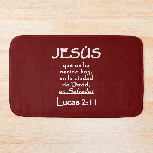 Item preview, Luke 2:11 Jesus Saviour Spanish Bible Verse designed and sold by NombresDeJesus.