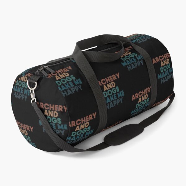 Item preview, Archery And Dogs Make Me Happy- Gift for Archery & Dogs Fans designed and sold by kindxinn.