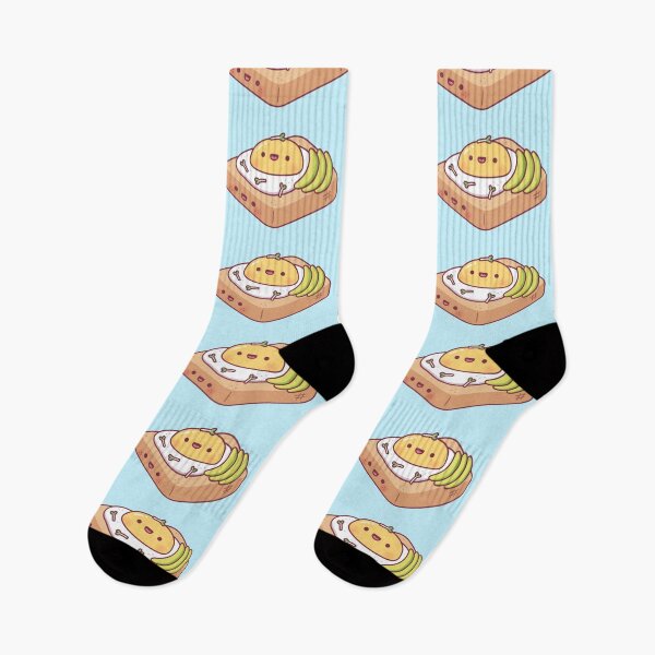 Item preview, Cute Egg And Avocado Toast designed and sold by rustydoodle.