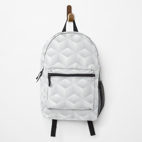 Item preview, White cubes geometric pattern designed and sold by GoDesign1.