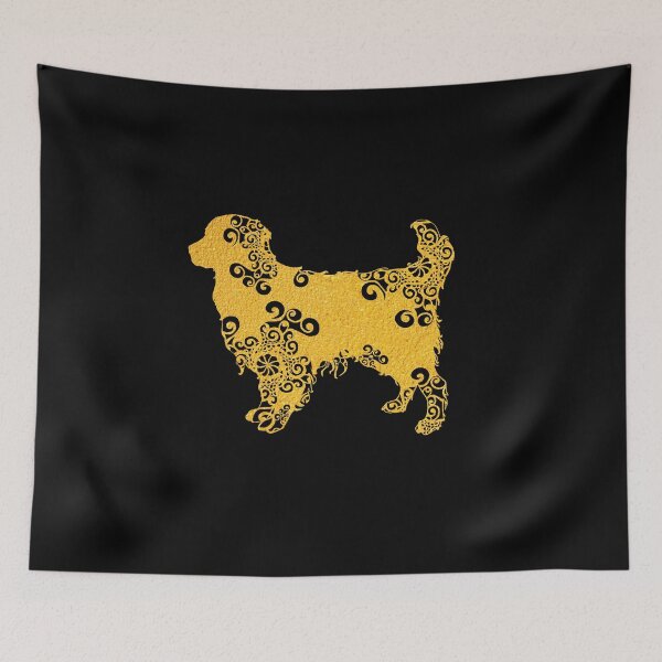 Item preview, Golden Retriever Dog Papercut Mandala Art designed and sold by hign.