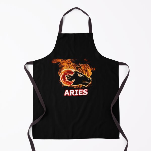 Item preview, FLAMING ARIES RAM | ASTROLOGICAL DESIGN (Version 2) designed and sold by BrandoCafe.