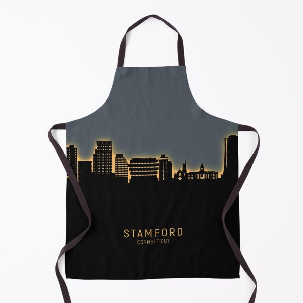 Item preview, Stamford Connecticut Skyline designed and sold by ArtPrints.