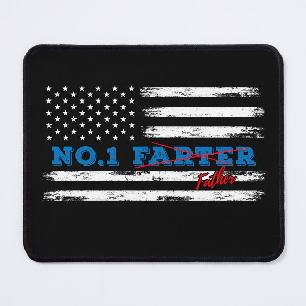 Item preview, No.1 Farter father funny retired American fathers day designed and sold by wewmeprints.