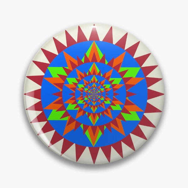 Item preview, Diseño de logotipo abstracto estrella con picos de color rojo oscuro designed and sold by Sanhat-stores.