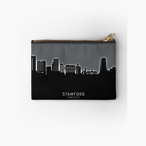 Item preview, Stamford Connecticut Skyline designed and sold by ArtPrints.