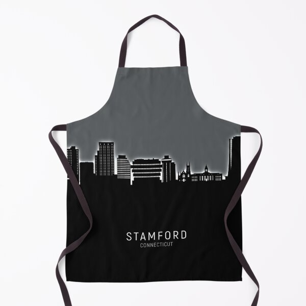 Item preview, Stamford Connecticut Skyline designed and sold by ArtPrints.