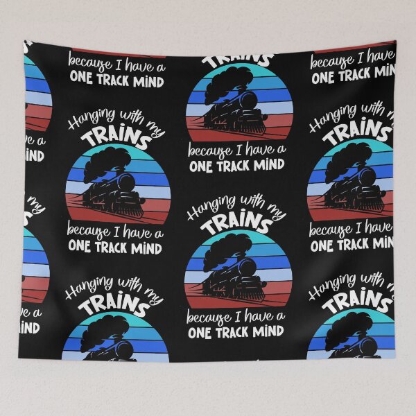 Item preview, Hanging With My Trains, Train Conductor designed and sold by SportyDogShop.