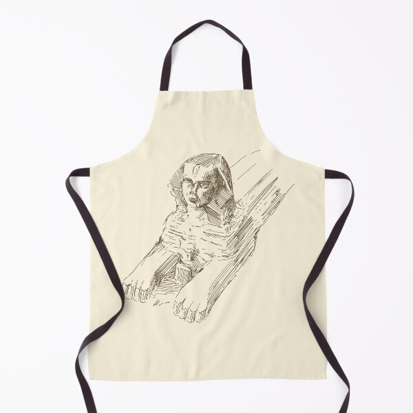 Item preview, Egypt sphinx hand drawn designed and sold by CivilizActions.