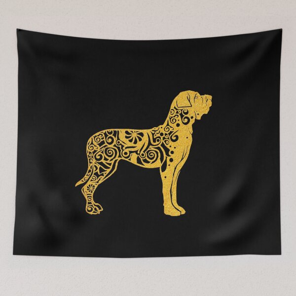 Item preview, Great Dane Original Dog Papercut Mandala Art designed and sold by hign.