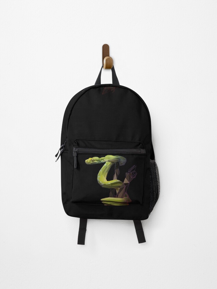 Thumbnail 1 of 3, Backpack, Snake designed and sold by NoOneKnow.