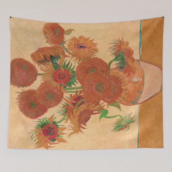 Item preview, Vase with Fourteen Sunflowers by Vincent van Gogh designed and sold by VintageArchive.
