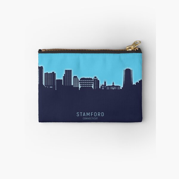 Item preview, Stamford Connecticut Skyline designed and sold by ArtPrints.