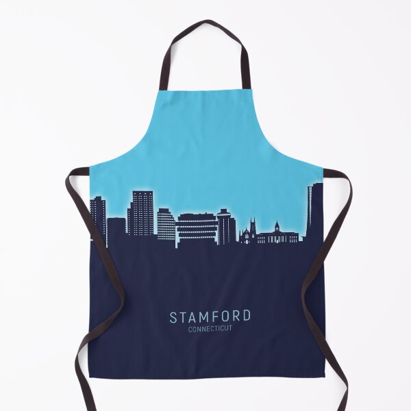 Item preview, Stamford Connecticut Skyline designed and sold by ArtPrints.