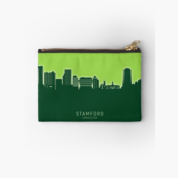 Item preview, Stamford Connecticut Skyline designed and sold by ArtPrints.
