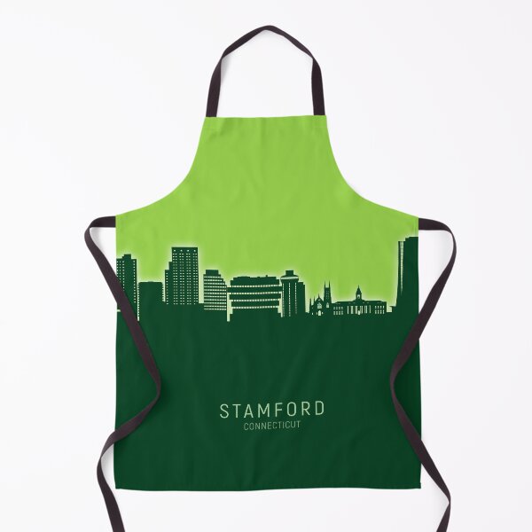 Item preview, Stamford Connecticut Skyline designed and sold by ArtPrints.