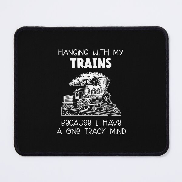 Item preview, Hanging With My Trains, Train Conductor designed and sold by SportyDogShop.