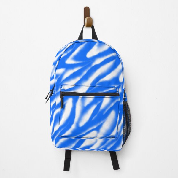 Item preview, Watercolor blue and white zebra pattern designed and sold by hmorena.