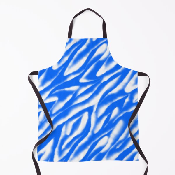 Item preview, Watercolor blue and white zebra pattern designed and sold by hmorena.