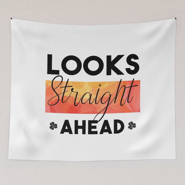 Item preview, Looks Straight Ahead designed and sold by Lori Gough.