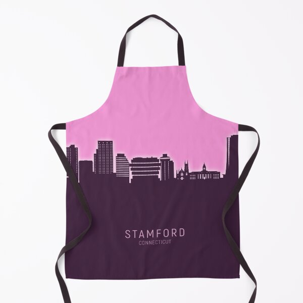 Item preview, Stamford Connecticut Skyline designed and sold by ArtPrints.