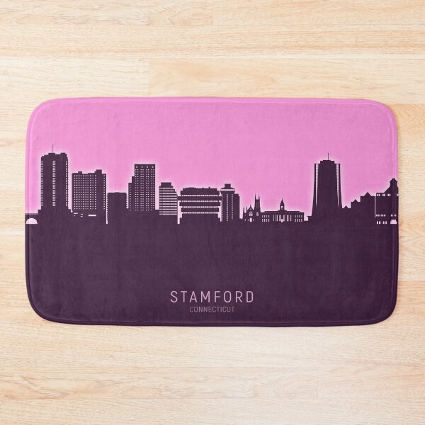 Item preview, Stamford Connecticut Skyline designed and sold by ArtPrints.
