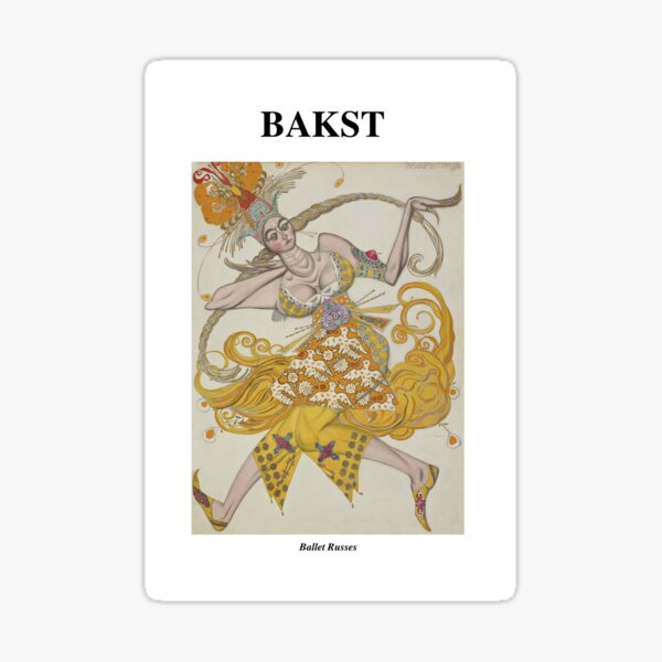 Item preview, Ballet Russes by Leon Bakst - Vintage Art designed and sold by RickE.