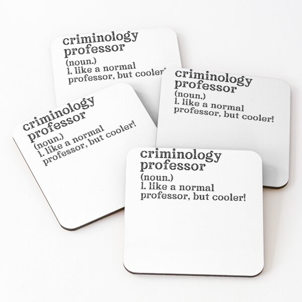 Item preview, Criminology Professor: Like A Normal Professor But Cooler! designed and sold by TeesYouWant.