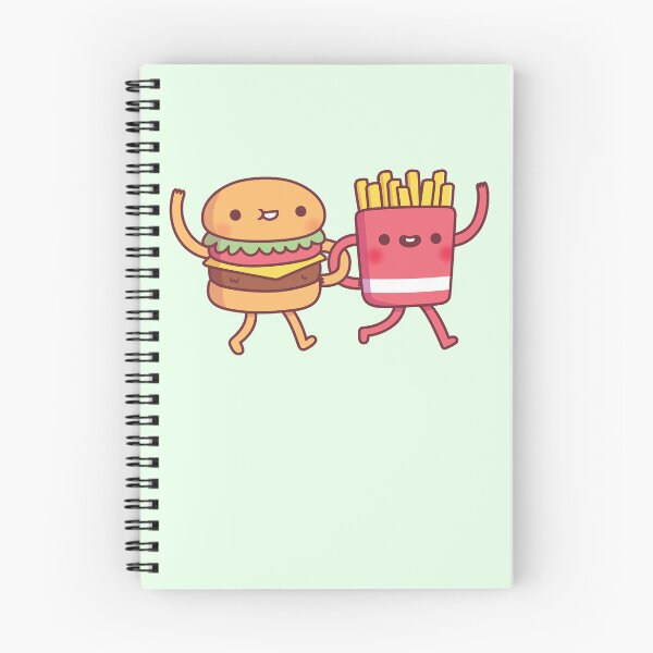 Item preview, Cute Burger And Fries Linking Arms Besties designed and sold by rustydoodle.