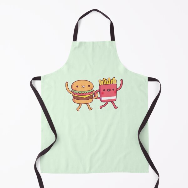 Item preview, Cute Burger And Fries Linking Arms Besties designed and sold by rustydoodle.