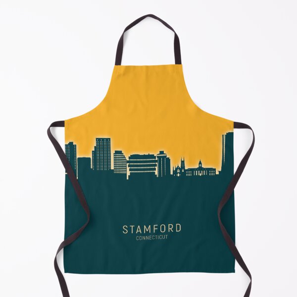 Item preview, Stamford Connecticut Skyline designed and sold by ArtPrints.