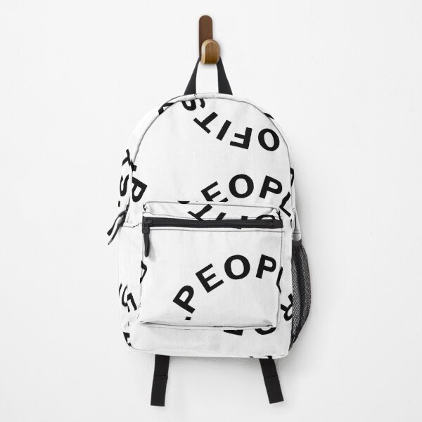 Item preview, People over profits circle designed and sold by Banta.